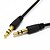 cheap Cable Organizers-80cm 3.5mm Male to Male Jack Spring Audio Coiled Cable AUX Car Stereo Plug Black