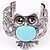 billige Vip Deal-J &amp; S Stilfuld Owl Formet Kallaite smykker sæt