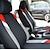 voordelige Autostoelhoezen-9 stuks set Car Seat Covers Universal Fit Bescherming Seat Cleaning Auto-accessoires