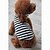 preiswerte Hundekleidung-Hund T-shirt Hundekleidung Schwarz Kostüm Baumwolle XS S M L XL