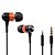 cheap Headphones &amp; Earphones-Fashion AWei Q3i  3.5mm Plug In-Ear Aluminum Alloy Super Bass  Microphone Earphones-(Orange / Blue / Black)