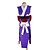 abordables Costumes de manga-Inspiré par Conte de fées Erza écarlate Manga Costumes de Cosplay Japonais Costumes de Cosplay Kimono Mosaïque Tablier Ceinture Nœud papillon Pour Femme / Manteau kimono / Manteau kimono