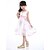 cheap Dresses-Floral Sleeveless Dress White 3-4 Years(110cm)