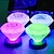 abordables Décors et éclairages nocturnes-LED cône Forme coloré ABS Night Light (couleur aléatoire)