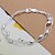 cheap Bracelets-Women&#039;s Chain Bracelet Ball DIY Silver Plated Bracelet Jewelry Silver For Christmas Gifts Wedding Party Special Occasion Anniversary Birthday