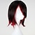 levne Kostýmová paruka-RWBY Rubínově červená Cosplay Paruky Dámské 14 inch Horkuvzdorné vlákno Paruka Anime