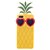 cheap iPhone 5 Cases-Pineapple with A Pair Of Glasses Design Silicone Soft Case for iPhone 5/5S (Assorted Colors)