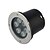billige LED Udendørslys-6 LED High Power Varm / Pure / Cool White Underground Light AC85-265V