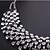 cheap Necklaces-Women&#039;s Luxury Fashion Statement Jewelry Statement Necklace Crystal Imitation Diamond Alloy Statement Necklace ,