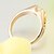 ieftine Inele-Band Ring Diamant Solitaire Auriu Aur roz Zirconia cubică Placat Auriu Iubire femei Design Unic 6 7 8 9 / Pentru femei / Inel de declarație