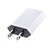 billige Telefoner og tablets Opladere-Oplader til hjemmet / Lille og mobil oplader USB oplader US Stik 1 USB-port 1 A for