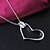 cheap Necklaces-Fashion Brass Silver Plated  Women&#039;s Necklace