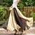 billige Skjørt til kvinner-Dame Bohemian Fashion Casual Stripete Stor Hem Chiffon Long Skirt