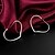 cheap Earrings-Women&#039;s Cubic Zirconia Hoop Earrings - Zircon, Silver Plated Fashion Silver For Daily
