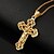 cheap Pendant Necklaces-Women&#039;s Pendant Necklace Vintage Necklace Cross Ladies Fashion Dubai 18K Gold Plated Platinum Plated Gold Plated Necklace Jewelry For Special Occasion Birthday Gift