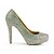 cheap Women&#039;s Shoes-Women&#039;s Spring Fall Platform Leather Dress Stiletto Heel Platform Rhinestone Multi-color