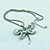 cheap Necklaces-Vintage Antique Silver Dragonfly Turquoise Necklace(Green)(1 Pc)