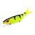 abordables Señuelos y moscas de pesca-Los 21CM 67G Soft Bait Hierba verde de silicona Bass Fishing Lure