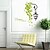 cheap Wall Stickers-Green Leaves and Lamp Pattern Wall Sticker(1PCS)
