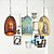 Недорогие Островные огни-1 светильник 13 см мини-стиль подвесной светильник металлическое стекло окрашенная отделка традиционный / классический 110-120v / 220-240v
