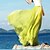 billige Skjørt til kvinner-Dame Bohemian Fashion Casual Stripete Stor Hem Chiffon Long Skirt