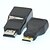 levne Adaptéry-2 v 1 1080p Mini HDMI / HDMI na VGA Video Converter Adapter