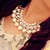 abordables Collares de perlas-Perla Collar Collares Declaración Collar con perlas Perla Perla Artificial Brillante damas Gargantillas Joyas 1pc Para Fiesta Diario Casual