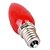 halpa Lamppumonipakkaus-4 LED punainen väri valaistus lamppu 220V