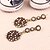 voordelige Oorbellen-Dames Druppel oorbellen Kostuum juwelen Luxe Sieraden Europees Gesimuleerde diamant Legering Cirkelvorm Geometrische vorm Sieraden Voor