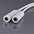 levne Audio kabely-bílá 3 pos. 3,5mm sluchátkový jack splitter kabel pro iPhone iPad&amp;amp; mp4 mp3