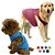 levne Oblečky pro psy-Pes Trička Jednobarevné Oblečení pro psy Prodyšné Černá Fialová Modrá Kostým Terylen Bavlna XS S M L XL XXL