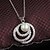 ieftine Coliere-India Stil Brass argint placat cu Imitații de perle femei colier