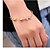 cheap Bracelets-Women&#039;s Tennis Bracelet - Gold Plated Love Unique Design, Fashion Bracelet A / B For Wedding / Party / Daily