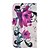 cheap iPhone Accessories-Pretty Flower Pattern Full Body Leather Tpu Case for iPhone 4/4S