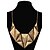 cheap Necklaces-Women&#039;s Statement Necklace Gold Plated Flower Personalized Punk Carved egyptian Gold Silver Necklace Jewelry For Party