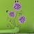 billige Vægklistermærker-Frankie ™ plante blomster DIY Aftagelig Wall Stickers