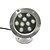 billige Pathway Lights &amp; Lanterns-LED 9pcs High Power LED udendørs 9W Hvid Underwater Light AC/DC12V