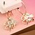 cheap Earrings-Earring Clip Earrings Jewelry Women Alloy / Rhinestone 2pcs Silver