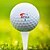 abordables Collection de créateurs-Balle de Golf Caoutchouc Pour Entraînement Utilisation Sport de détente Golf