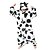 cheap Kigurumi Pajamas-Kigurumi Pajamas Milk Cow Onesie Pajamas Costume Polar Fleece Cosplay For Adults&#039; Animal Sleepwear Cartoon Halloween Festival / Holiday