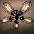 cheap Ceiling Lights-QINGMING® 5-Light 38 cm Mini Style / Bulb Included Flush Mount Lights Metal Painted Finishes Vintage 110-120V / 220-240V / E26 / E27
