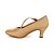 ieftine Pantofi Dans Clasic &amp; Modern-Pentru femei Pantofi Moderni / Sală Dans Imitație de Piele Buclă Călcâi Toc Îndesat Personalizabili Pantofi de dans Maro / EU43
