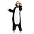 halpa Kigurumi-pyjamat-Aikuisten Kigurumi-pyjama Pingviini Eläin Tilkkutäkki Pyjamahaalarit Yöpuvut Hauska puku Polaarinen fleece Cosplay varten Miehet ja naiset Halloween Eläinten yöpuvut Sarjakuva