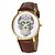 preiswerte Modeuhren-Damen Armbanduhr Armbanduhren für den Alltag PU Band Totenkopf / Modisch Schwarz / Weiß / Blau / Zwei jahr / Maxell626 + 2025