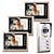 olcso Videós kaputelefonok-7&quot; LCD érintésérzékeny gomb video kaputelefon csengő otthoni bejegyzésben kaputelefon 3 családok
