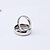 preiswerte Ringe-Bandring Ring For Paar Hochzeit Alltag Maskerade Titanstahl Klassicher Stil Freundschaft Silber