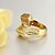 cheap Men&#039;s Jewelry-Women&#039;s Band Ring Gold Gold Plated Fashion Wedding Party Daily Costume Jewelry