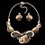 cheap Jewelry Sets-women&#039;s European and American Retro Leopard Jewelry Set(Earrings &amp; Necklace)