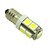 voordelige Autobuitenverlichting-2pcs E10 Automatisch Lampen 1W SMD 5050 100lm LED Interior Lights For Universeel