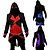 abordables Costumes de jeux vidéo-Inspiré par Assassin Cosplay Vidéo Jeu Costumes de Cosplay Costumes Cosplay Mosaïque Manches Longues Manteau Les costumes